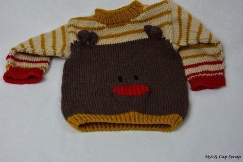 Caps : Mery christmas Sweater Kid