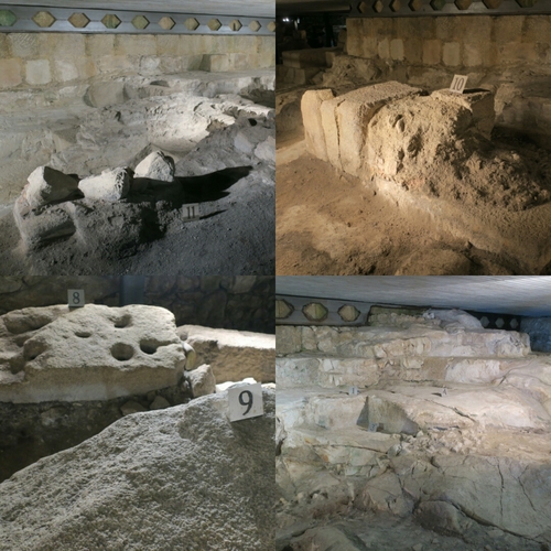Ruines romaines dans la Tour d'Hercule à La Corogne