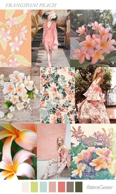 Collages fleuris
