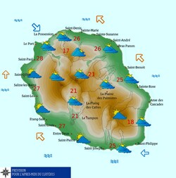 Météo du samedi 11/07/15