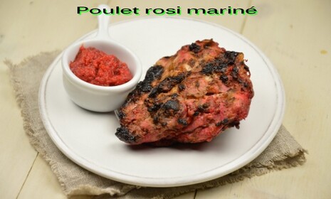 Poulet rosi mariné