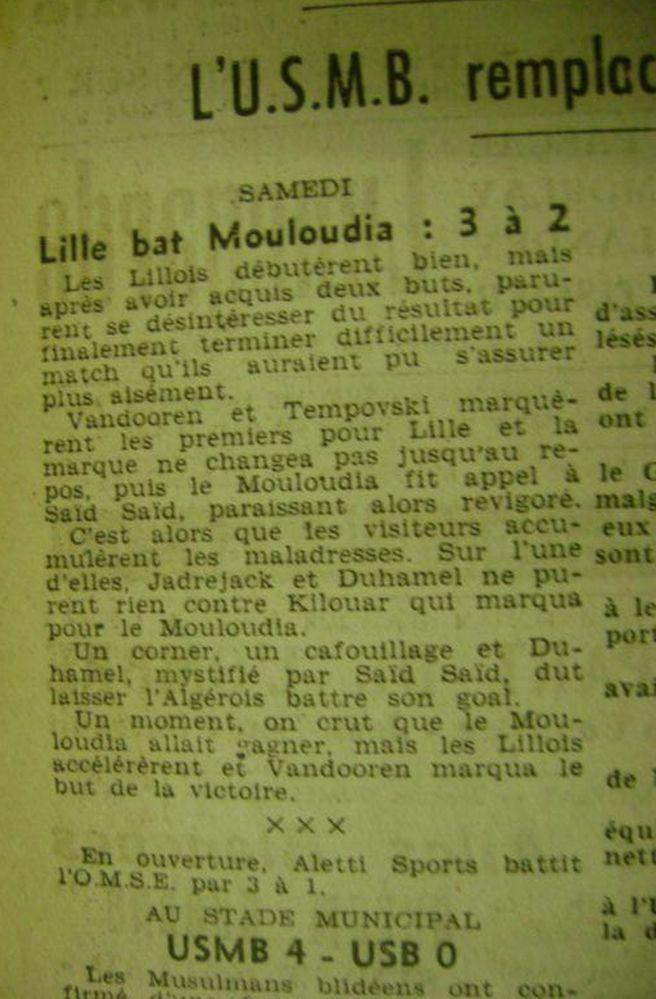 LILLE-MCA 3-2 le 14.6.1947