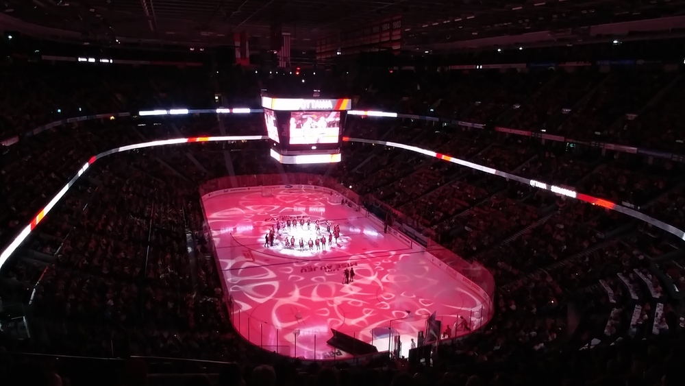 Ottawa Senators home opener against Chicago Blackhawks