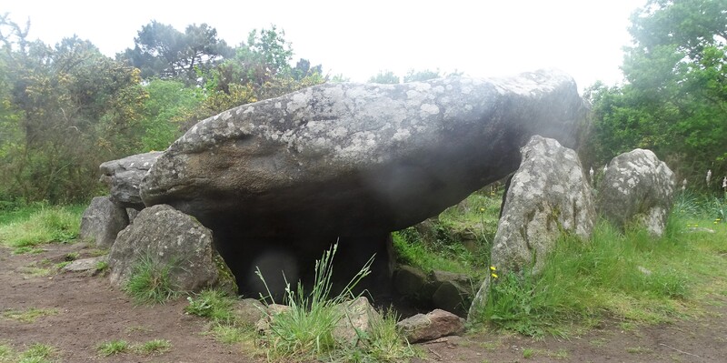 Le sentier des mégalithes à Kerzerho - Erdeven - Morbihan - Mané Braz