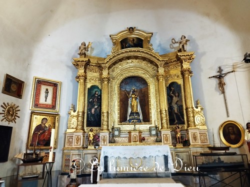 Antibes, la chapelle de la Garoupe