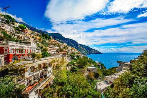 SORRENTO. Italie. Sunset Walk  (Voyages)