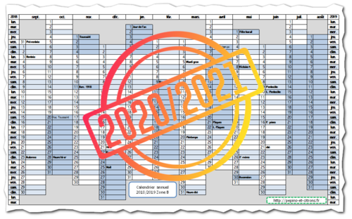 Planning annuels 2020-2021 Zone A-B-C