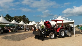 le beau tracteur