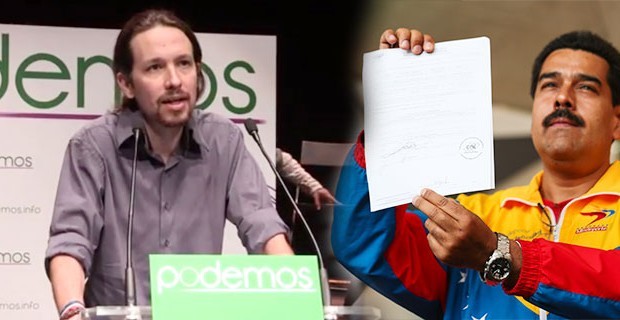 Pablo Iglesias (dirigeant de PODEMOS) : un &quot;Judas&quot; pour le VENEZUELA ? 