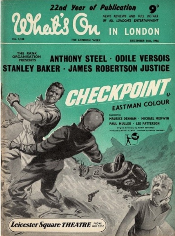 CHECKPOINT box office USA 1957