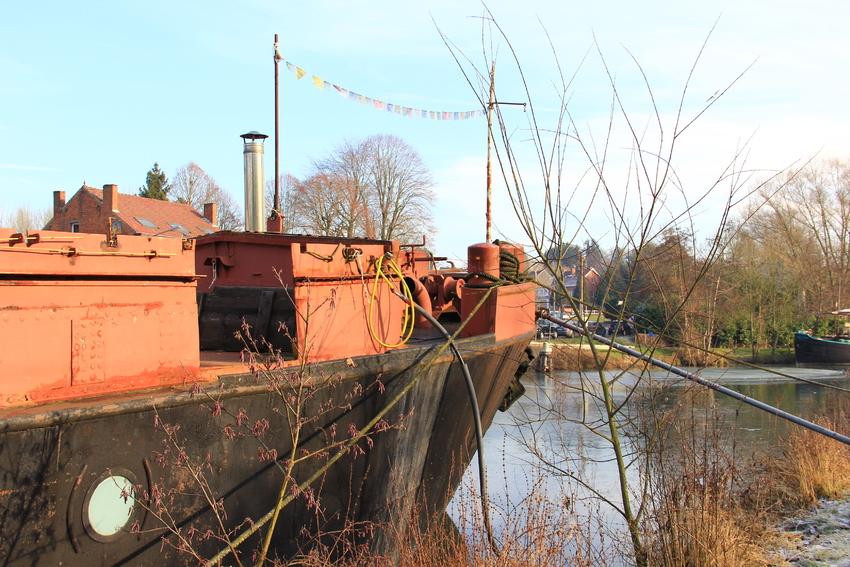 Canal du Centre - Ronquières - Hainaut by winter... 