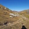 Jonction avec le sentier GR 11 qui mène à la vallée de los Sarrios