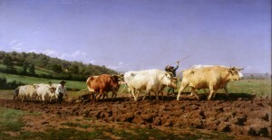 Labourage nivernais de Rosa Bonheur - Musée d'orsay