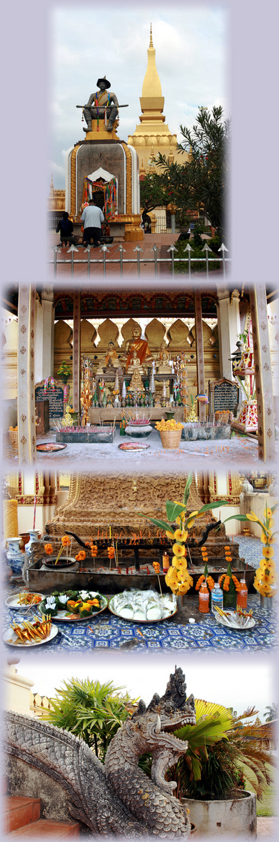 Blog de images-du-pays-des-ours :Images du Pays des Ours (et d'ailleurs ...), Reliquaire de That Luang - Vientiane - Laos