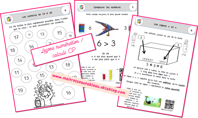 Leçons de maths CP