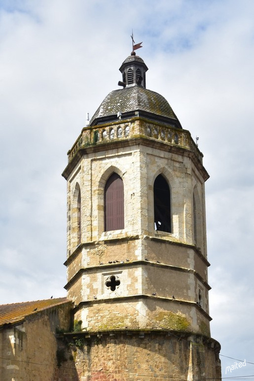 Clocher de l'Eglise Saint-Pierre de Vic-Fezensac (Gers)