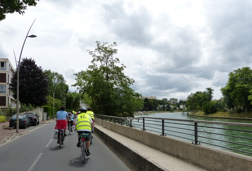 Balade à vélo sur les bords de Marne (94)