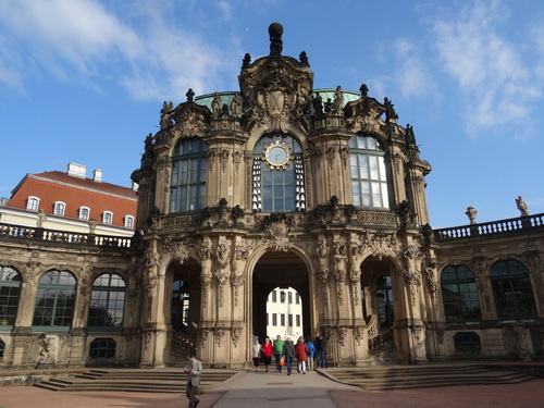 Autour de la Cathédrale de Dresde en Allemagne (photos)