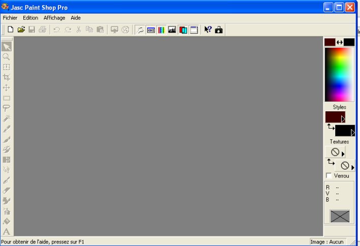 Une bannière avec Paint Shop Pro