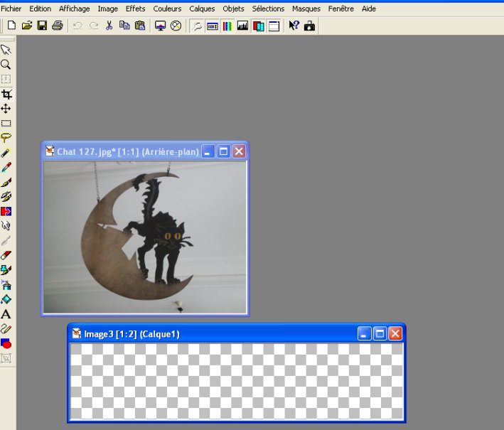 Une bannière avec Paint Shop Pro