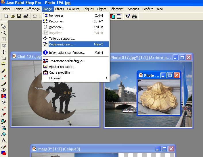 Une bannière avec Paint Shop Pro