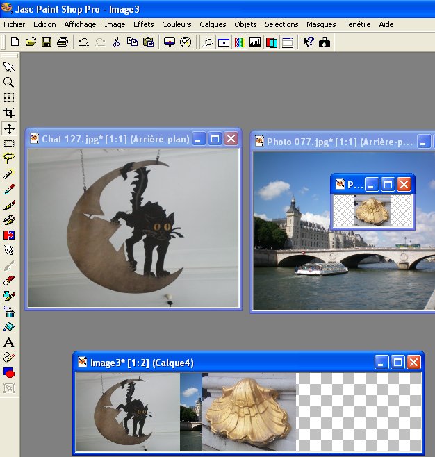 Une bannière avec Paint Shop Pro