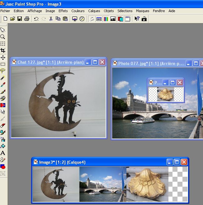 Une bannière avec Paint Shop Pro