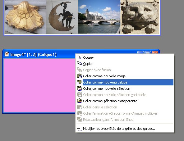Une bannière avec Paint Shop Pro