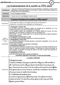 Histoire période 5 : le XIXè siècle