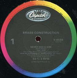 Brass Construction - Never Had A Girl