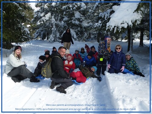 GS-CP : Sortie à la neige