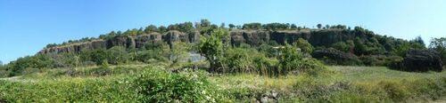 Randonnée à Mirabel (Ardèche)