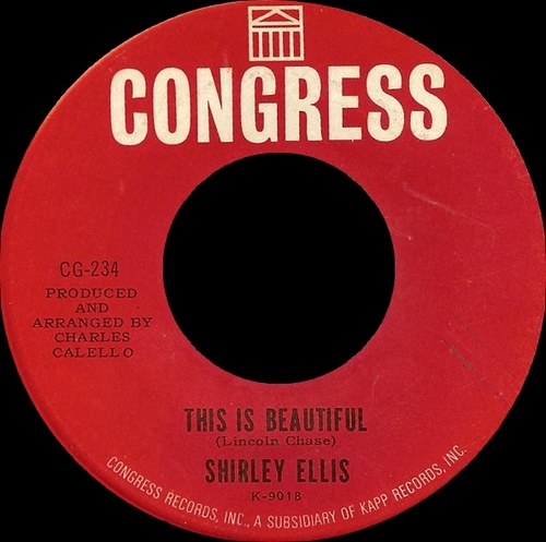 Shirley Ellis : Album " The Name Game " Congress Records CGS-3003 [ US ]