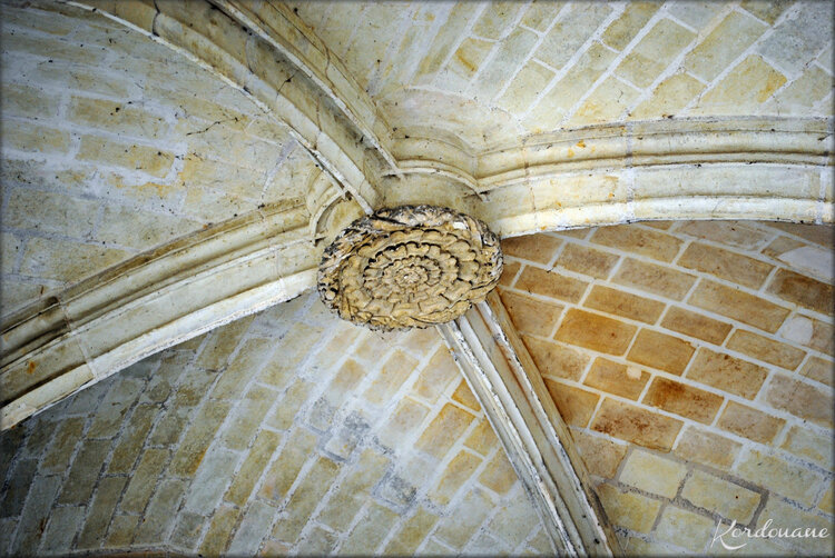 Photos détails du Cloître de l'Abbaye de Fontevraud