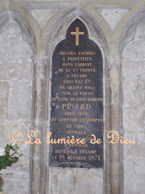 Fécamp, l'abbaye de la Trinité