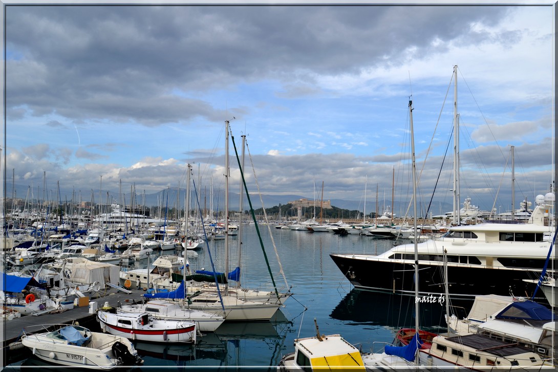 Le port d'Antibes