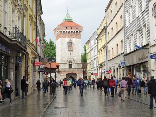 Autour des remparts de Cracovie en Pologne (photos)