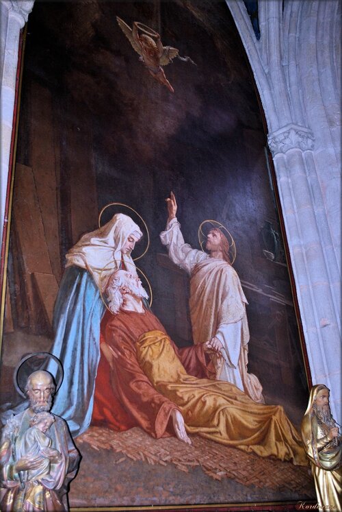 Photo de tableaux de la cathédrale Saint-Corentin