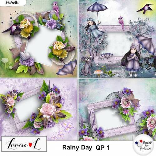 " Rainy Day ", un nouveau et magnifique kit de notre Louise.