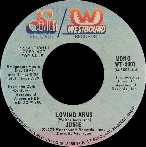 Junie Morrison : Album " When We Do " 20th Century Westbound Records W-200 [ US ]