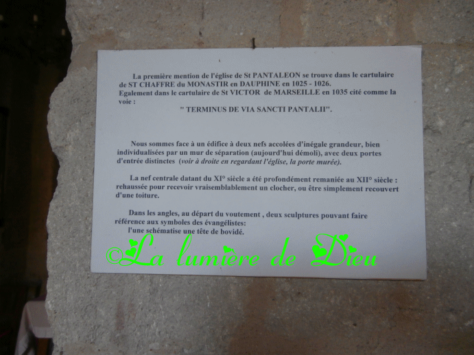 Saint Pantaléon : église