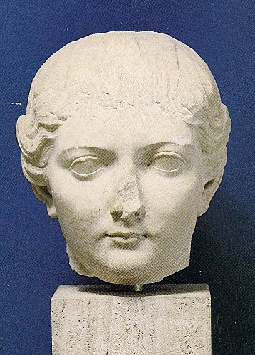Tête de Livie à Volterra (musée Guarnacci)