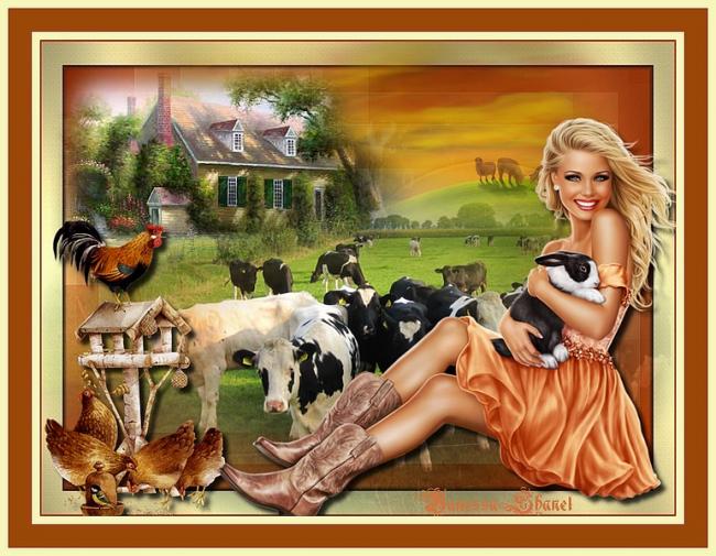 Défi 56:A la ferme.Merci ma Shanoue!Ta récompense ICi *Bisous*