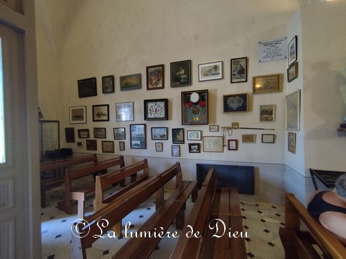 Antibes, la chapelle de la Garoupe