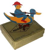 MARCHESEUL - bonhomme sur un canard
