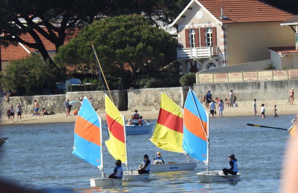 Voiles en liberté 2024 à Andernos - Régate d'Optimists...