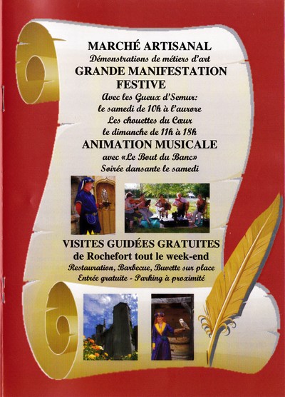 Escapade au château de Rochefort à Asnières en montagne...