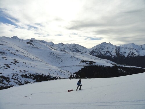 Balade luge : sommet de Lampet (Luchonnais)- 31