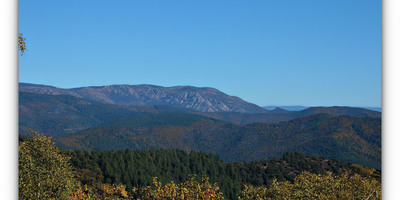 Le Pendesis à L'automne 'vue sur le Mont lozère)