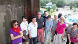  notre groupe et nos guides Coréens